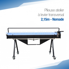 Plieuse atelier 2,15m à levier transversal