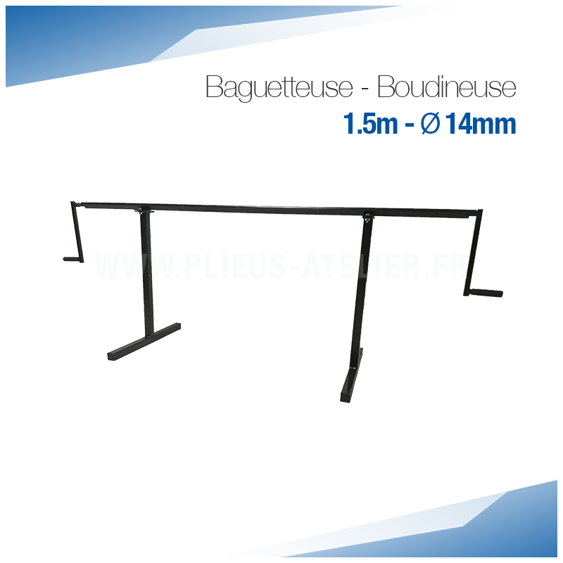 Baguetteuse à métal et Zinc 150 - Ourlet de 14 mm