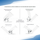 Pince à fermer les 2 plis 210 mm - Sorex Technic