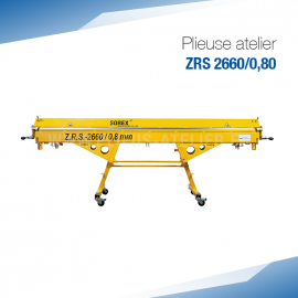 Plieuse d'atelier ou de chantier ZRS 2660 / 1,0 mm - SOREX TECHNIC