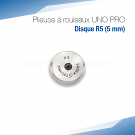 Disque R5 (5 mm) pour plieuse bordeuse UNO PRO - SOREX TECHNIC