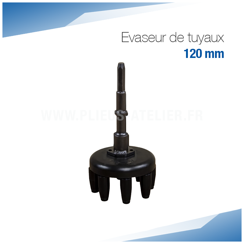 Évaseur de tuyaux 120 mm - SOREX TECHNIC