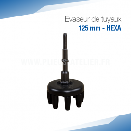 Évaseur de tuyaux 125 mm - SOREX TECHNIC
