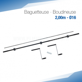 Baguetteuse boudineuse Ø16 – 2000 mm - SOREX TECHNIC