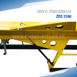 Vérins d’assistance pour plieuse ZRS 3160 - SOREX TECHNIC