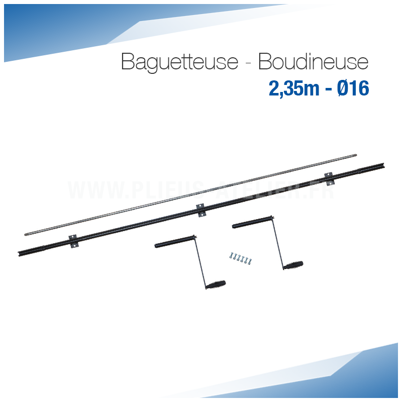 Baguetteuse boudineuse Ø16 – 2350 mm - SOREX TECHNIC