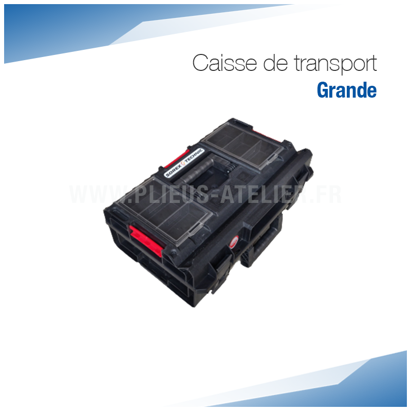 Grande caisse de transport pour outils - SOREX TECHNIC