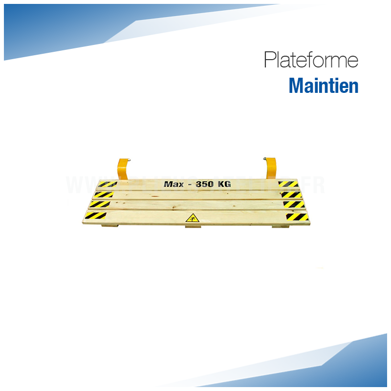 Plate-forme de maintien en bois pour plieuse ZRS - SOREX TECHNIC