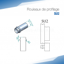 Rouleaux de profilage SU2 pour bordeuse moulureuse - SOREX TECHNIC