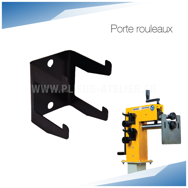 Porte-rouleaux pour bordeuse moulureuse - SOREX TECHNIC