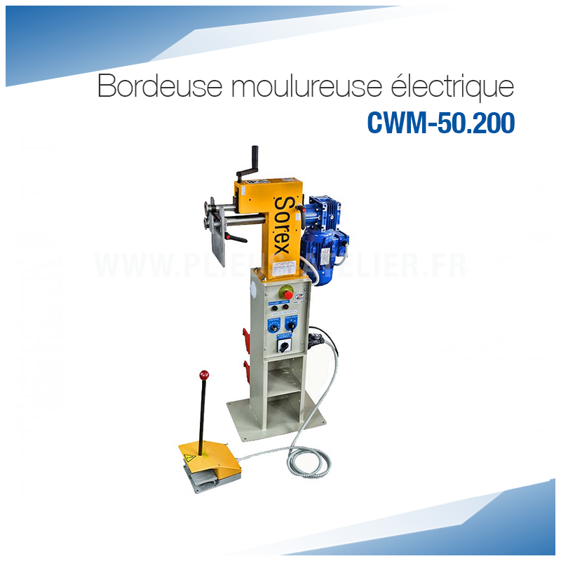 Bordeuse moulureuse électrique CWM-50.200 - SOREX TECHNIC