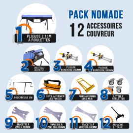Pack couvreur NOMADE 12...