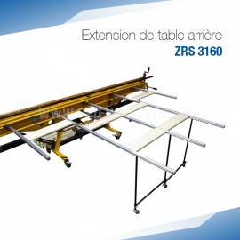 Extension de table arrière pour plieuse ZRS 3160