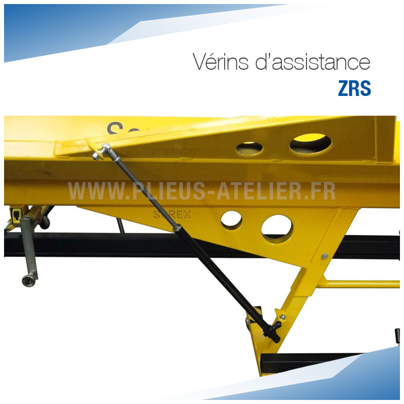 Vérins d’assistance pour plieuse ZRS - SOREX TECHNIC