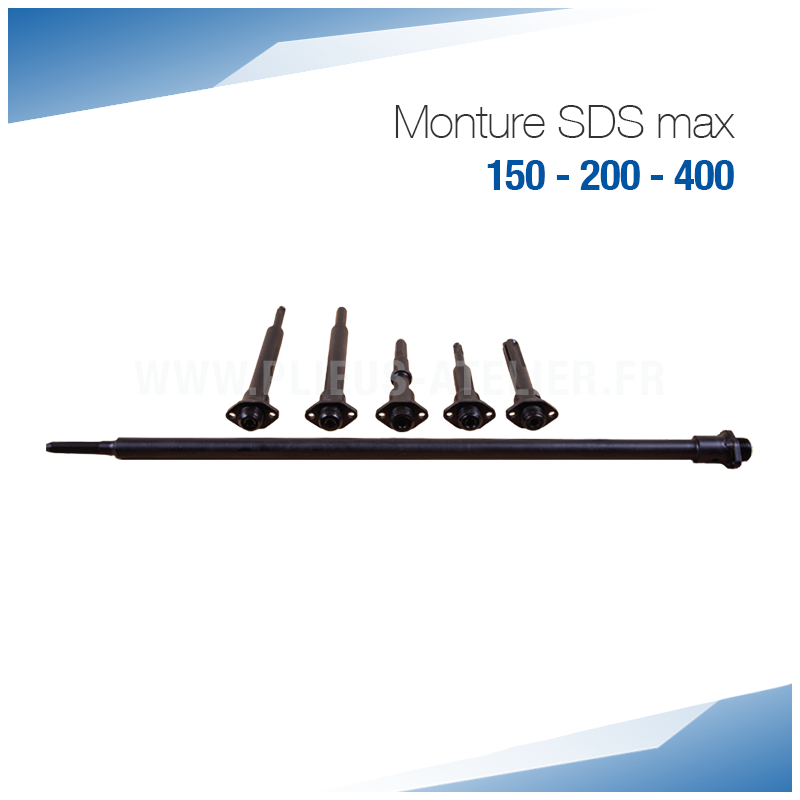 Monture SDS max pour évaseur de tuyaux -  SOREX TECHNIC