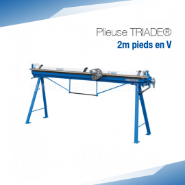 Plieuse TRIADE® 2m pieds en...