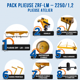Pack plieuse manuelle...