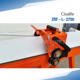 Cisaille pour plieuse ZRF-L-2750 de la marque DACHDECKER