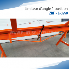 Limiteur d'angle pour plieuse manuelle ZRF-L-3250 de la marque DACHDECKER