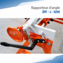Rapporteur d'angle pour plieuse manuelle ZRF-L-3250 de la marque DACHDECKER