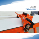 Cisaille pour plieuse ZRF-L-3750 de la marque DACHDECKER