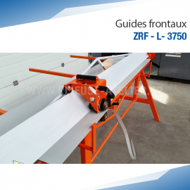 Guides frontaux pour plieuse manuelle ZRF-L-3750 de la marque DACHDECKER
