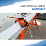 Guides frontaux métrés (x2) pour plieuses DACHDECKER Guides frontaux métrés (x2) pour plieuses DACHDECKER