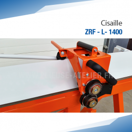 Cisaille pour pack plieuse manuelle ZRF-L-1400 de la marque DACHDECKER