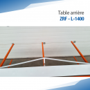 Table arrière pour pack plieuse manuelle ZRF-L-1400 de la marque DACHDECKER