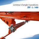 Bloqueur d'angle pour pack plieuse manuelle ZRF-L-1400 de la marque DACHDECKER