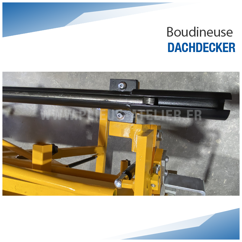 Boudineuse / Baguetteuse à métal et Zinc - Ourlet de 14 mm - DACHDECKER