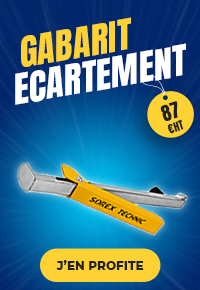 Gabarit d'écartement de lattes